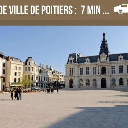 Bellejoie - T3- Sud - Direct Futuroscope - Parking Et Wifi Gratuit Apartment *